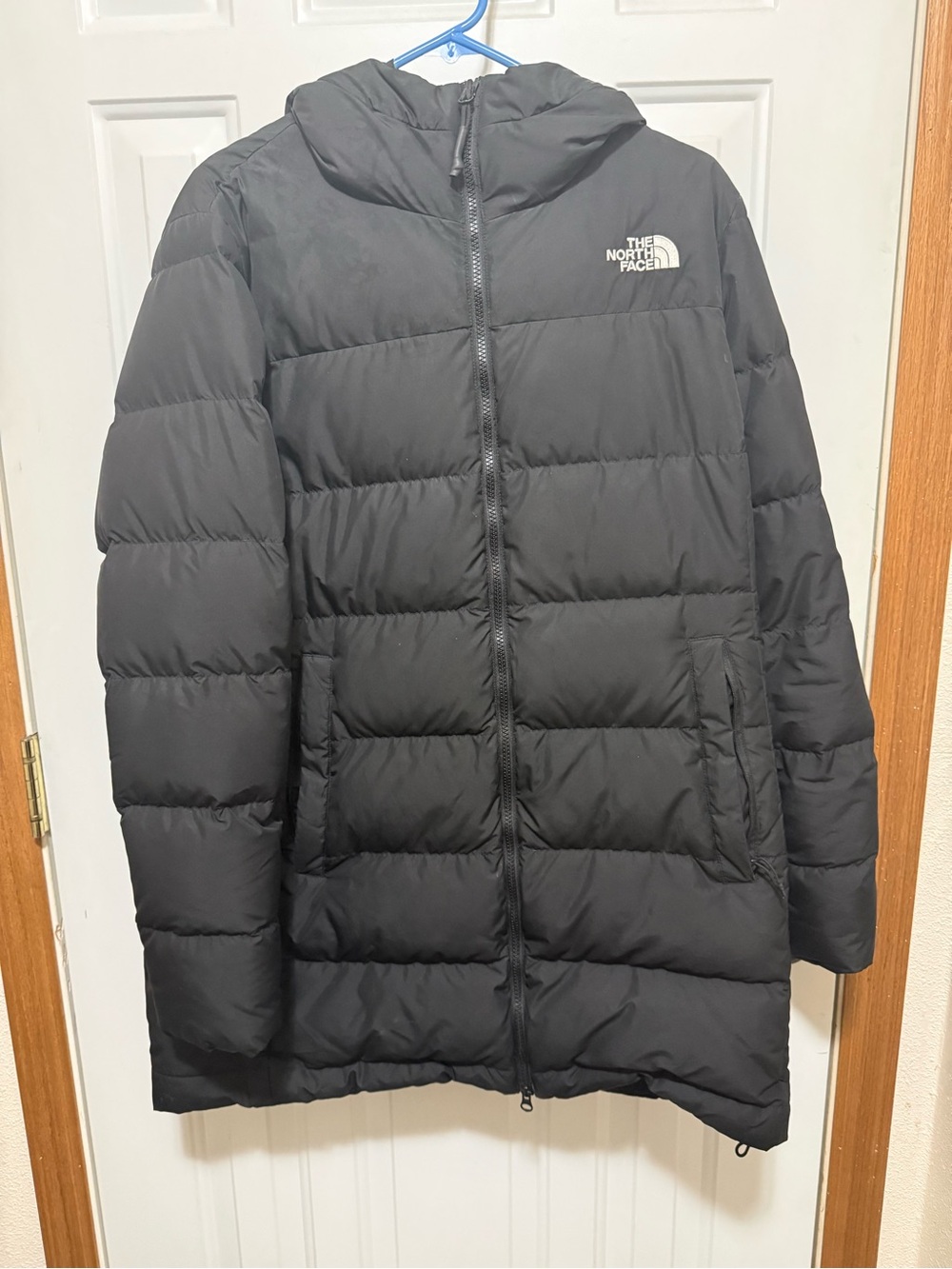 The North Face Women’s Black Hooded Puffer Jacket